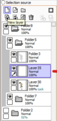 paint tool sai layer mask